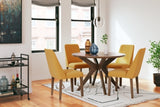 Lyncott Dining Table and 4 Chairs