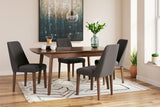 Lyncott Dining Table and 4 Chairs