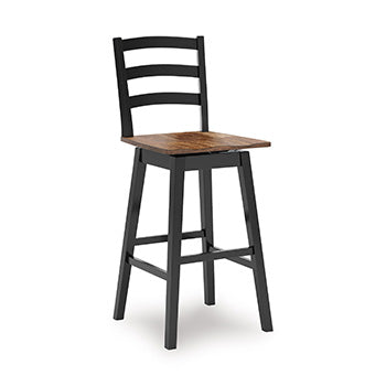 Wildenauer Tall Swivel Barstool (2/CN)