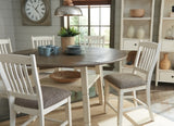 Bolanburg Counter Height Dining Table and 4 Barstools