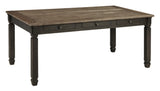 Tyler Creek Dining Table and 4 Chairs and Bench