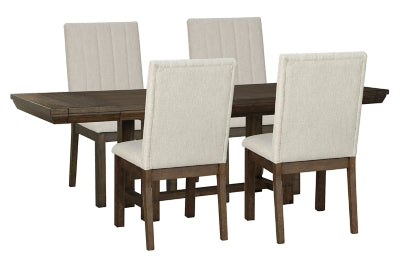 Dellbeck Dining Table and 4 Chairs