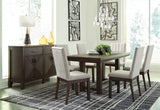 Dellbeck Dining Table and 6 Chairs with Storage