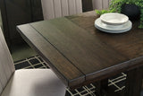 Dellbeck Dining Table and 6 Chairs with Storage