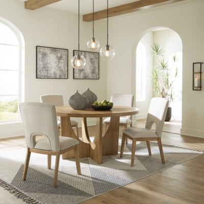 Dakmore Dining Table and 4 Chairs