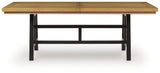 Galliden RECT Dining Room EXT Table