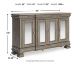 Lexorne Dining Table and 4 Chairs and Bench with Storage