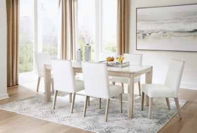 Wendora Dining Table and 6 Chairs