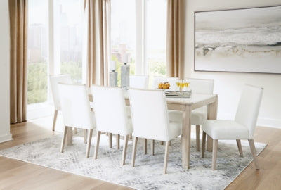 Wendora Dining Table and 8 Chairs