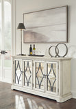 Arlendyne Dining Table and 6 Chairs with Storage
