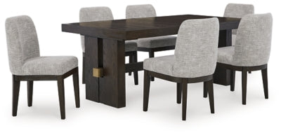 Burkhaus Dining Table and 6 Chairs