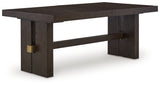 Burkhaus Dining Table and 8 Chairs with Storage