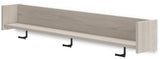 Socalle Wall Mounted Coat Rack with Shelf