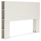 Aprilyn Queen Bookcase Headboard with Dresser and Chest