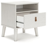 Aprilyn Twin Bookcase Headboard with Dresser, Chest and Nightstand