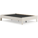 Socalle Full Platform Bed with 2 Nightstands