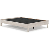 Socalle Queen Platform Bed with 2 Nightstands