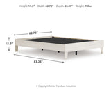 Socalle Queen Platform Bed