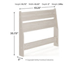 Socalle Twin Panel Headboard