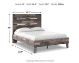 Neilsville Full Panel Platform Bed