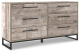 Neilsville Full Panel Headboard Bed with Dresser