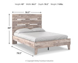 Neilsville Full Panel Platform Bed