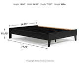 Finch Full Platform Bed