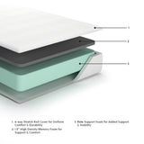 10 Inch Chime Memory Foam Full Mattress in a Box
