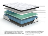 Chime 12 Inch Hybrid Full Mattress in a Box