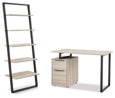 Waylowe Home Office Desk and Storage