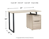 Waylowe Home Office Desk and Storage