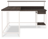 Dorrinson Home Office L-Desk with Storage