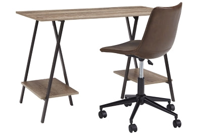 Bertmond Home Office Desk with Chair