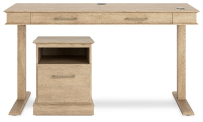 Elmferd Home Office Desk and Storage