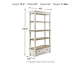 Realyn 75 Bookcase