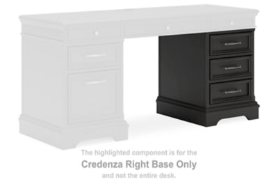 Beckincreek Credenza Right Base