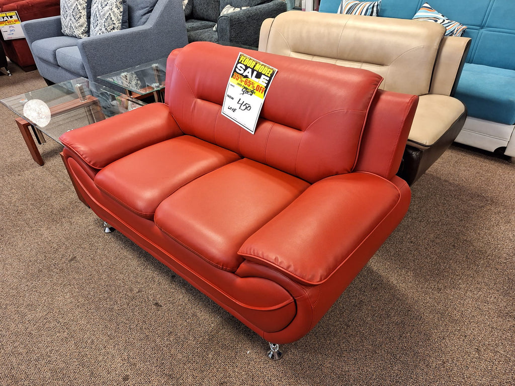 Red Loveseat JMD Furniture