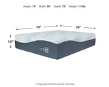 Millennium Luxury Plush Gel Latex Hybrid Mattress with Adjustable Base