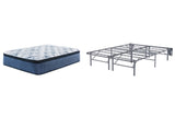 Mt Dana Euro Top Mattress with Foundation