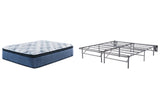 Mt Dana Euro Top Mattress with Foundation