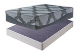 14 Inch Ashley Hybrid Mattress with Foundation