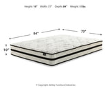 Chime 10 Inch Hybrid Mattress with Adjustable Base