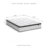 Chime 12 Inch Hybrid Twin Mattress in a Box