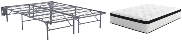 Chime 12 Inch Hybrid 12 Inch Hybrid Mattress with Foundation