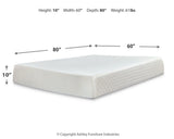 10 Inch Chime Memory Foam Mattress with Adjustable Base