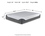 14 Inch Chime Elite Mattress with Adjustable Base