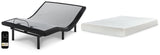 Chime 8 Inch Memory Foam Mattress with Adjustable Base