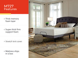 Chime 12 Inch Memory Foam Queen Mattress in a Box
