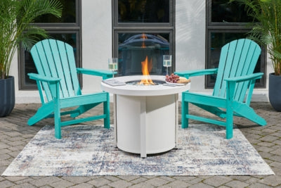 Sundown Treasure Fire Pit Table and 2 Chairs