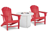 Sundown Treasure Fire Pit Table and 2 Chairs